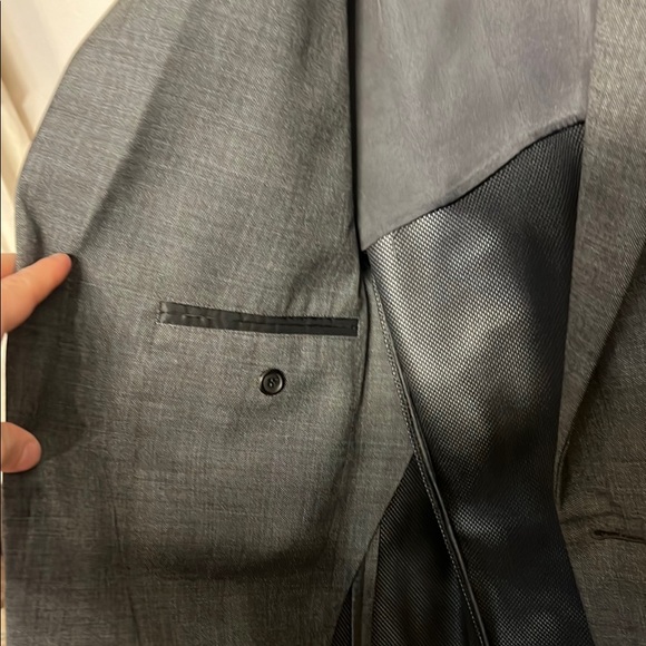 Prada Gray Wool Blend Sport Coat - Picture 10 of 10